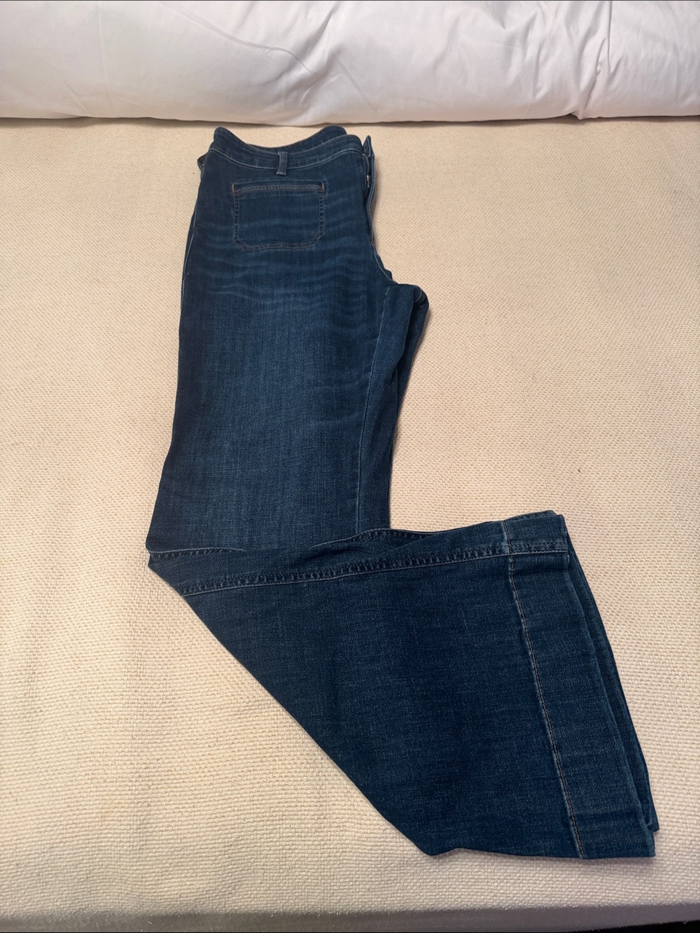 J. Jill Dark Blue Straight Leg Jeans